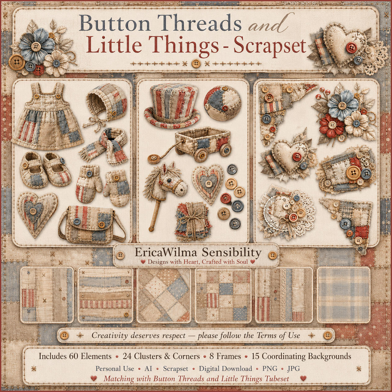(image for) EW AI Button Threads and Little Things - Scrapset 2026